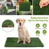 23.23x18.12' Replacement Grass Mat For Pet Potty Tray Dog Pee Potty Grass Turf Pad Fast Drainage Easy Cleaning