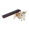 Adjustable Pet Ramp; Folding Portable Wooden Dog Cat Ramp; Non-Slip Paw Traction Mat Dog Step for Car; SUV; Bed; Couch; Adjustable Height from 10" to